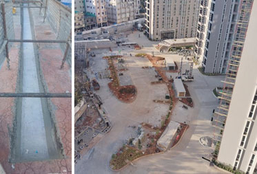 Utopia Paradise : Expansion Joint works and Road works in progress - Status as of January 2025