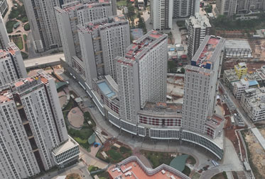  Utopia Paradise : Commercial Facade work in progress - Status as of March 2025