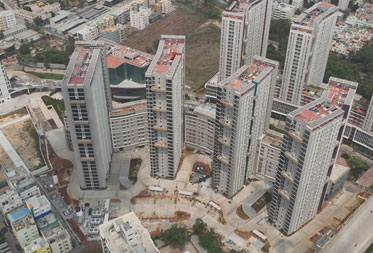 Utopia Paradise : West elevation Progress - Status as of April 2025