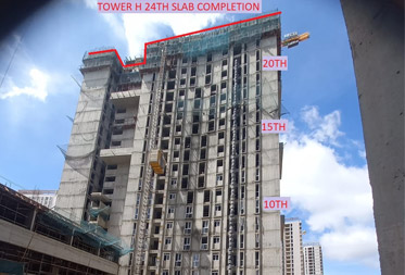 Utopia Paradise Tower H : Milestone Release – On Casting of 24<sup>th</sup> Floor Slab – Status as on 17<sup>th</sup> July 2023