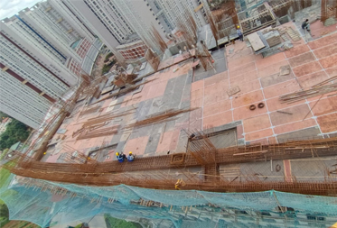 Utopia Elysium : 15<sup>th</sup> floor to 16<sup>th</sup> floor slab shuttering and reinforcement WIP - Status as of August 2024