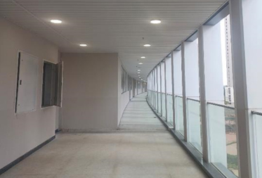 Eden : False ceiling works in corridor floors of commercial blocks - Status as of September 2023
