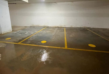 Utopia Paradise : Car park marking works in progress - Status as of October 2024
