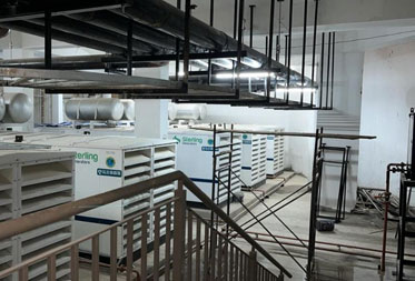 Utopia Paradise : DG Installation done including exhaust piping works - Status as of October 2024