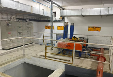 Utopia Paradise : Commercial – STP Pumps, Panel and Exhaust ducting Installation works in progress - Status as of October 2024